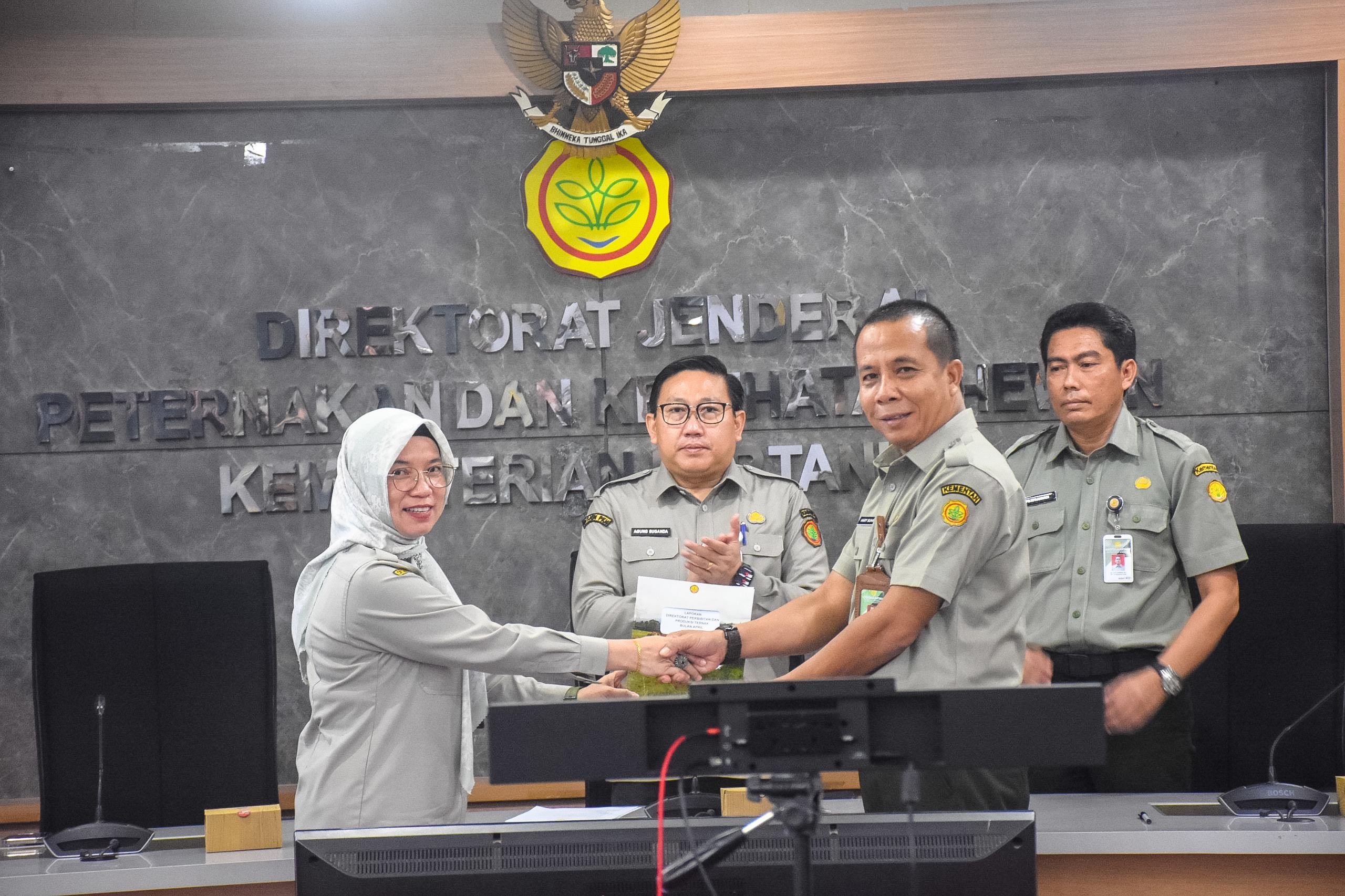 Tambah Kecepatan Produksi Ternak Nasional, Kementan Lantik Direktur Baru
