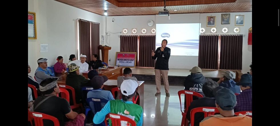 Tangkal Penyakit Hewan, Kementan Gencarkan Edukasi kepada Peternak di Bangli