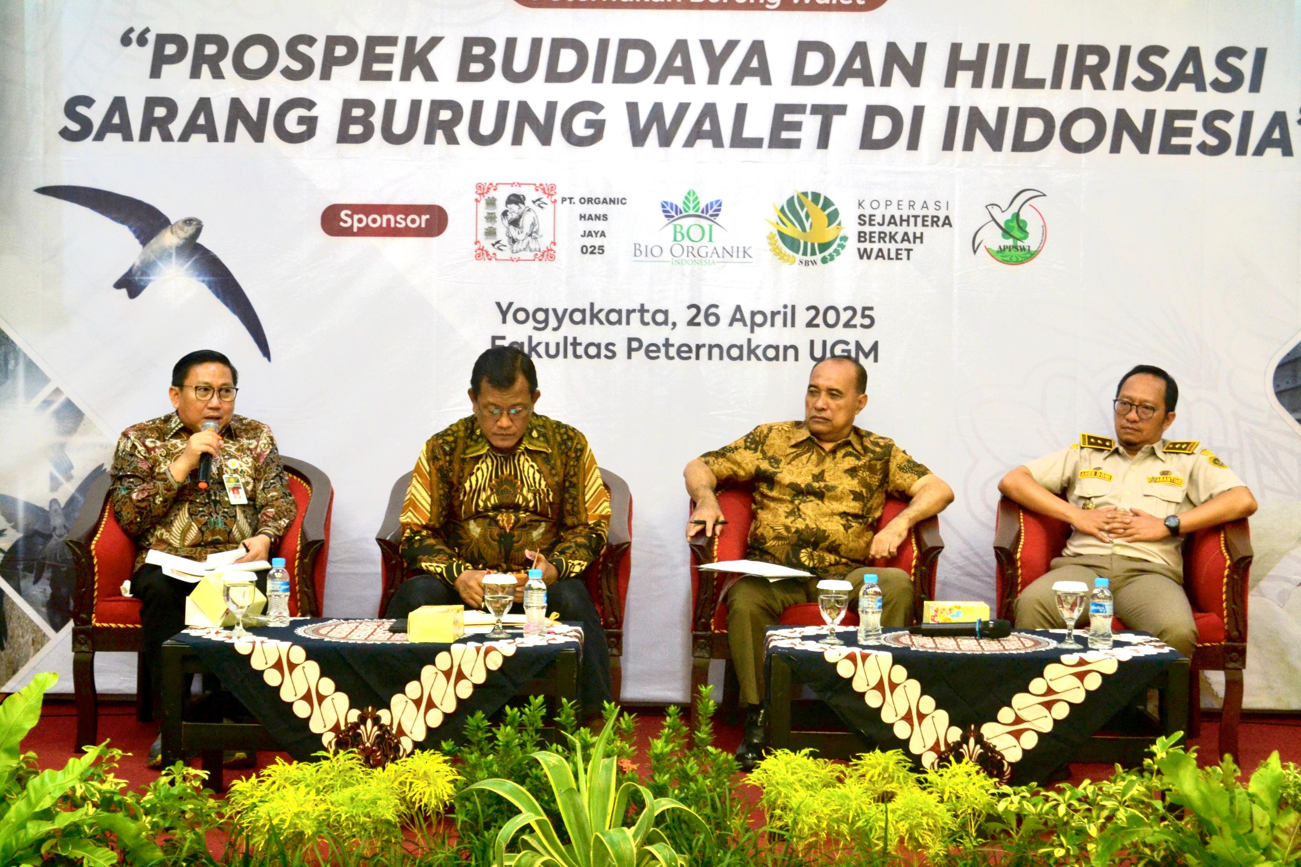 Kementan Dorong Hilirisasi Sarang Burung Walet Nasional