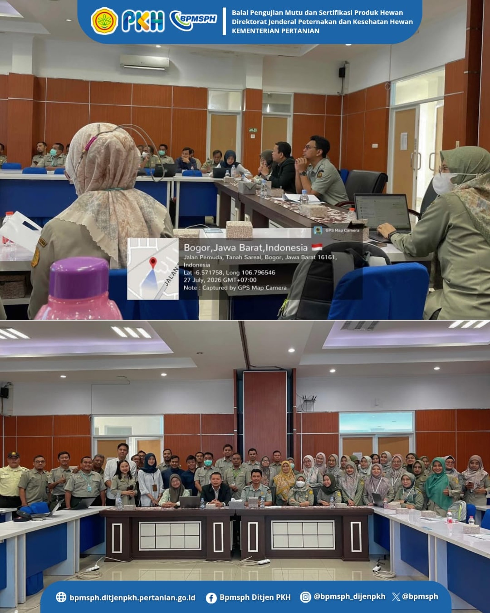 Rapat Monitoring dan Evaluasi Triwulan II BPMSPH