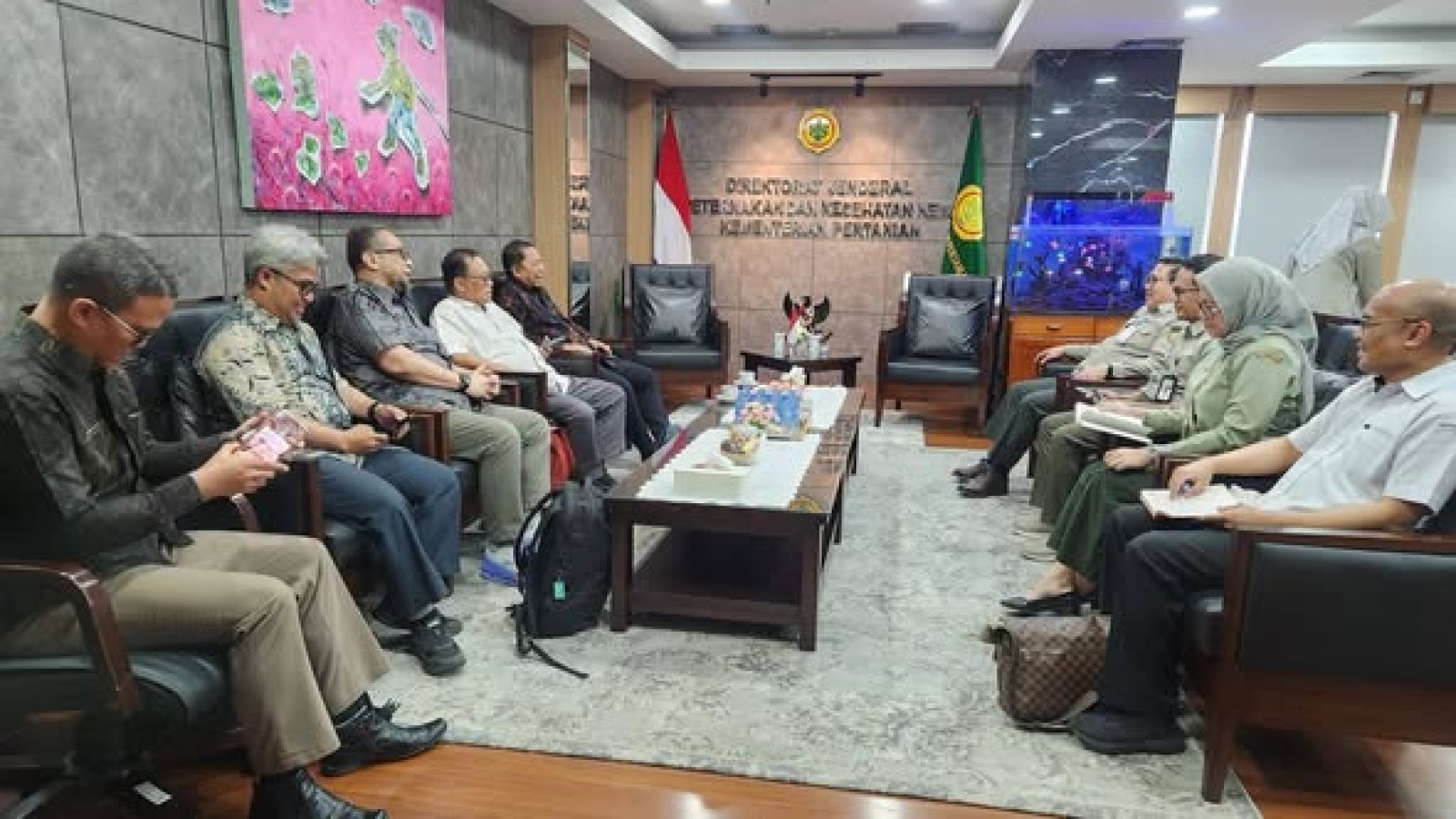 Kementan Terima Audiensi KVI Bahas Penguatan Profesi Dokter Hewan