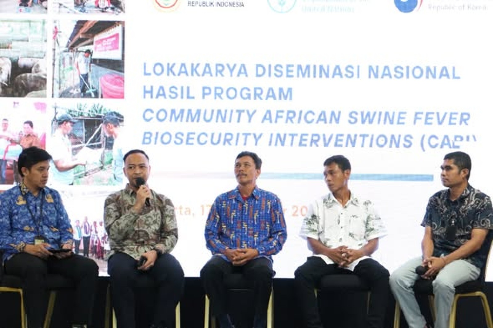 Kementan Paparkan Keberhasilan Program Biosekuriti Peternak Babi Skala Kecil untuk Kendalikan ASF