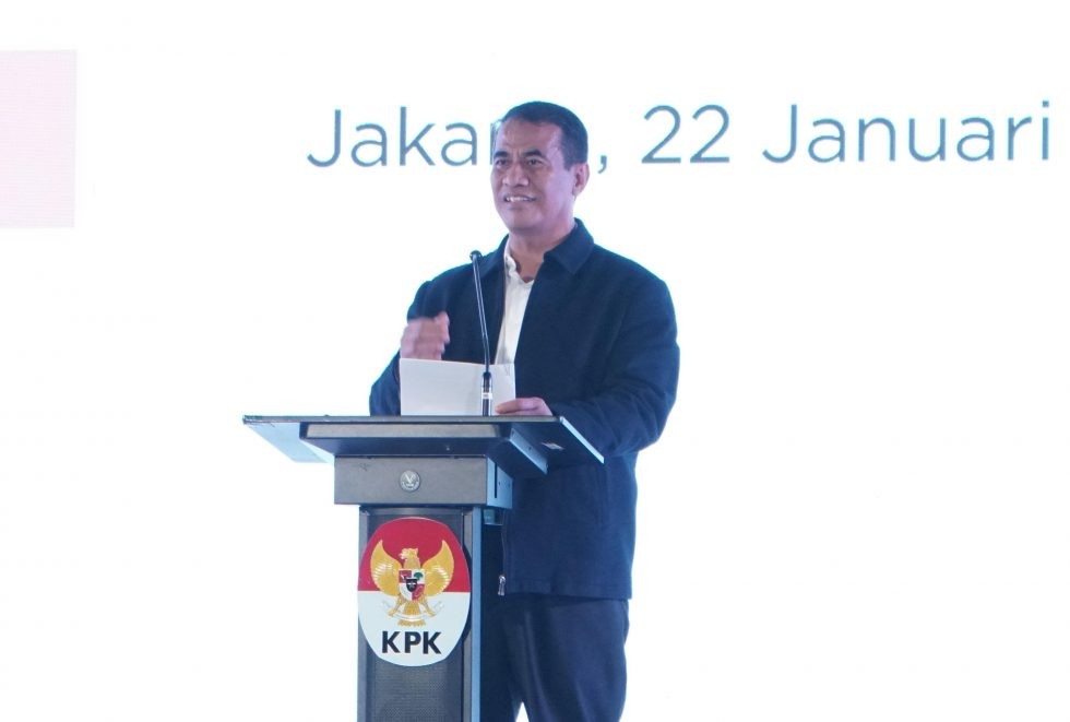 SPI Pertanian Naik, Mentan Amran Jadi Pembicara di KPK