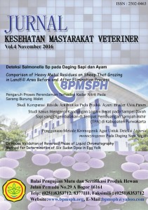 Jurnal kesmavet BPMSPH tahun 2016 versi revisi