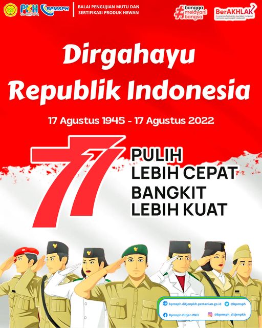 Dirgahayu 77 tahun Kemerdekaan Republik Indonesia