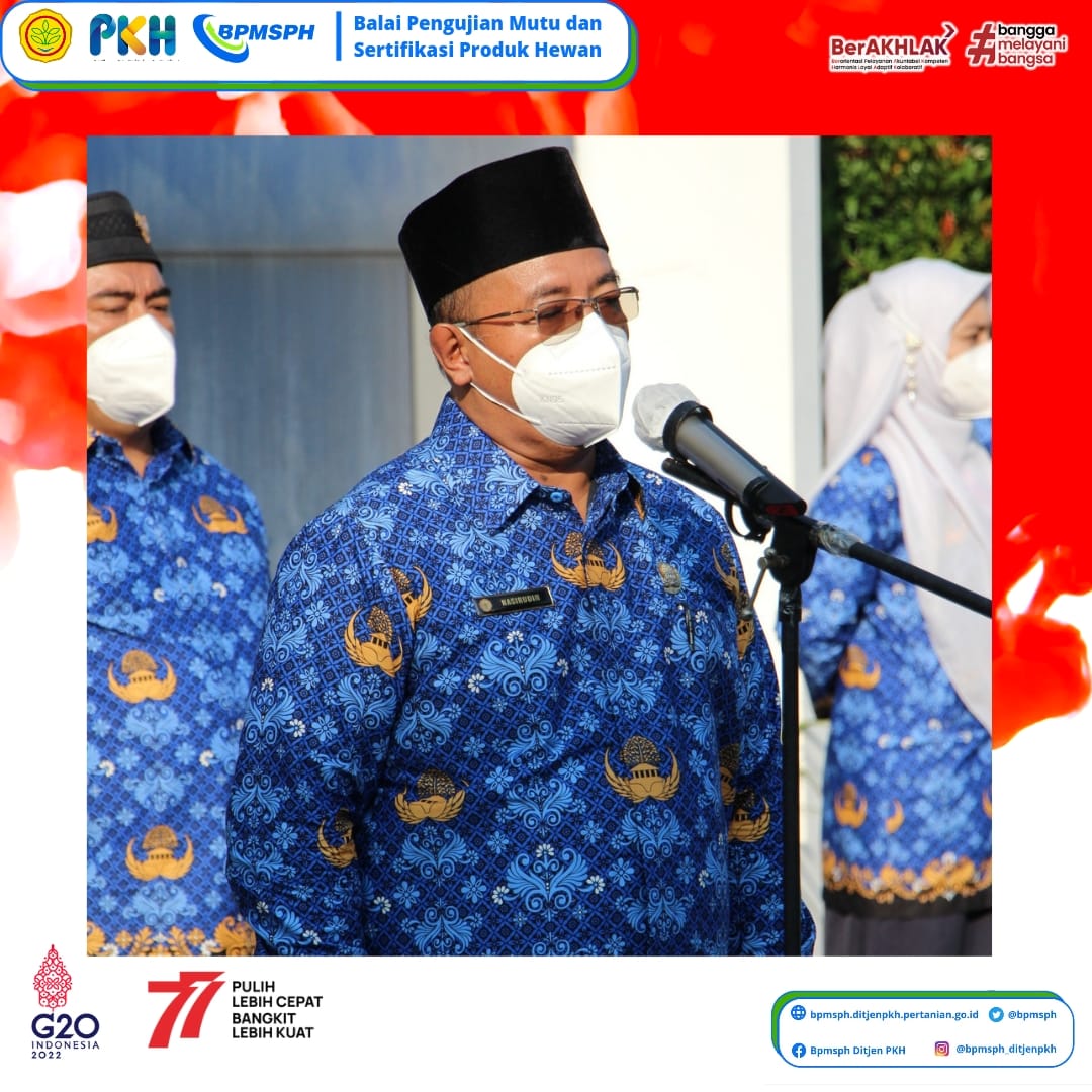 Upacara Peringatan 77 tahun Hari Kemerdekaan Republik Indonesia