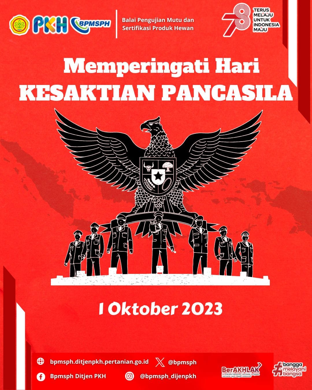 Hari Kesaktian Pancasila 1 Oktober 2023