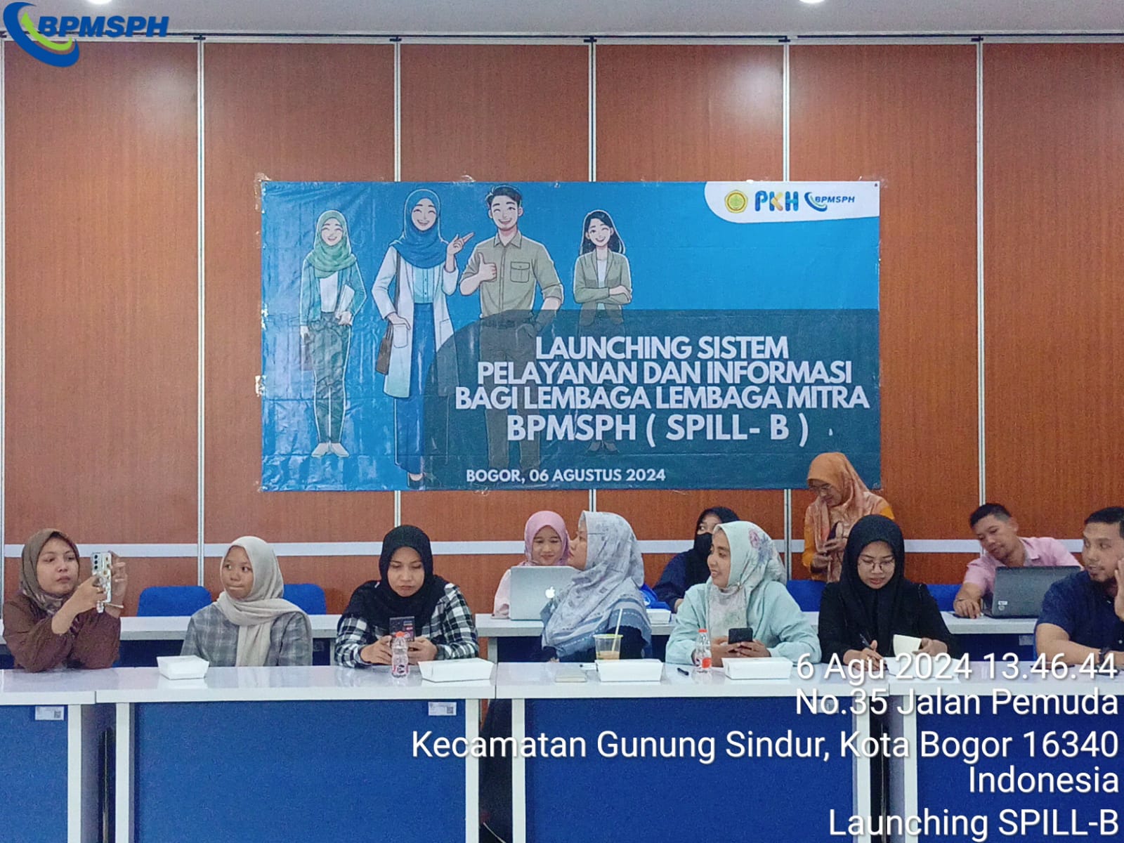 Berikan Kemudahan Pengguna Jasa, BPMPSH Launching SPILL-B