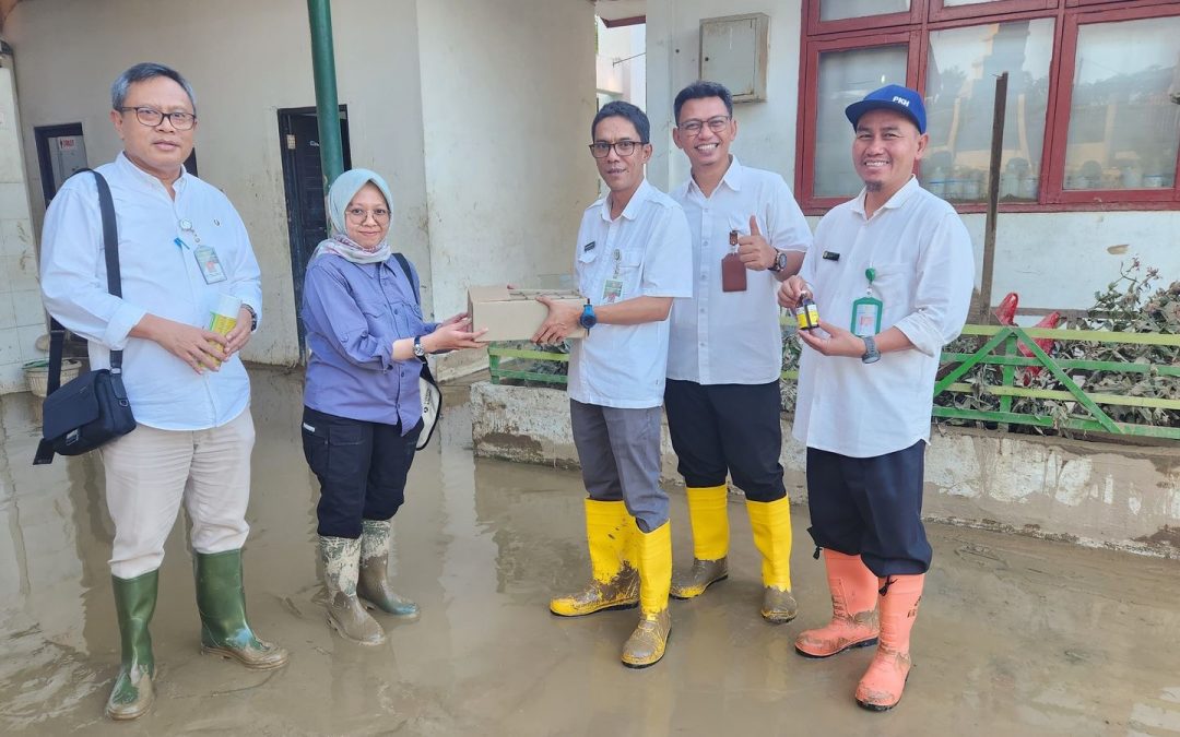 Kementan Gerak Cepat Tangani Ternak Terdampak Banjir di Bekasi